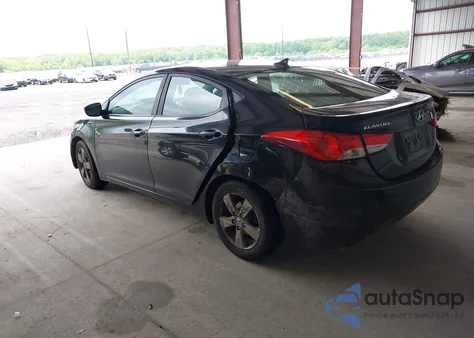 2012 Hyundai Elantra Gls from USA, damaged, VIN KMHDH4AE4CU305604